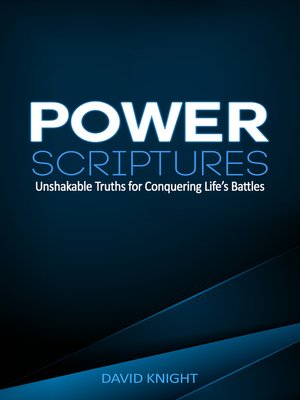 cover image of Power Scriptures